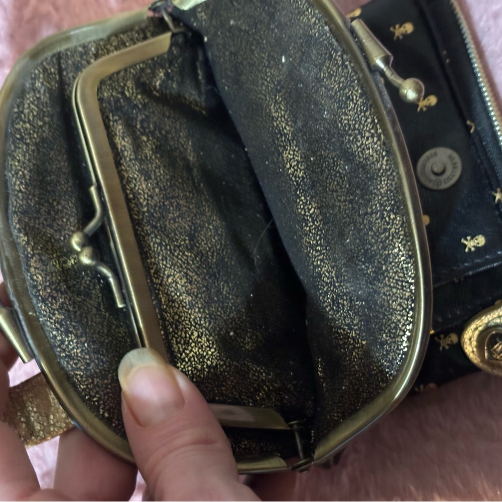 Vintage Loungefly Skull Wallet Pouch - Picture 7 of 8